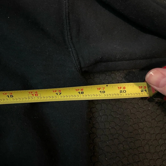 Black CCM Chicago hoodie kids XL - Picture 8 of 9